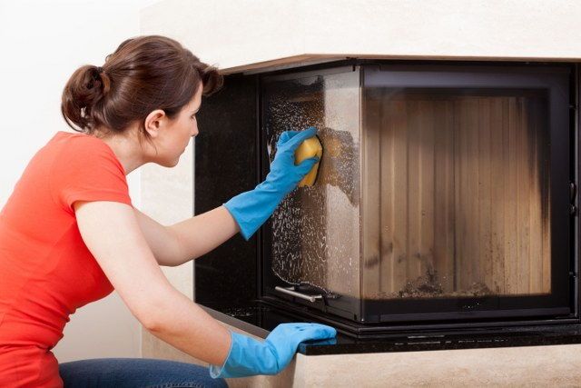 fireplace cleaning